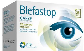 BLEFASTOP GARZA CON HY-TER IN COTONE PIEGATA CON FILO DI BARIO 28 PEZZI - FARMAPRIME