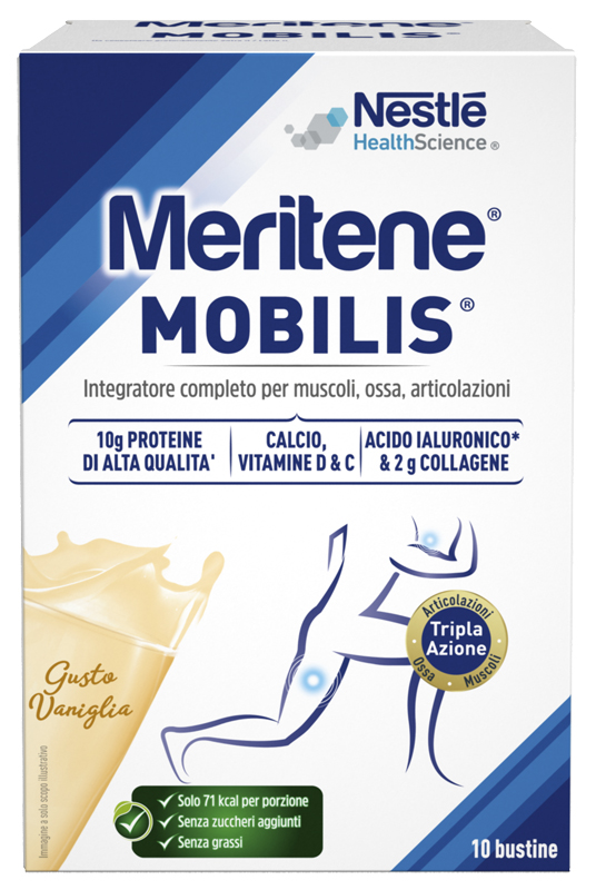 MERITENE MOBILIS GUSTO VANIGLIA 10 BUSTINE DA 21 G - FARMAPRIME