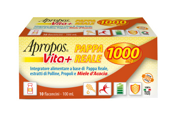 APROPOS VITA+ PAPPA REALE 1000MG 10 FLACONCINI DA 10 ML - FARMAPRIME