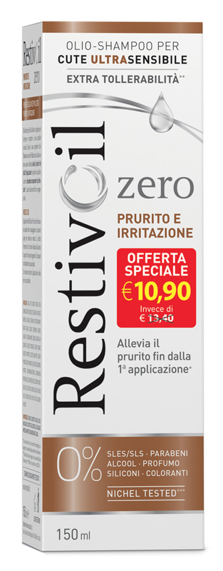 RESTIVOIL ZERO PRURITO E IRRITAZIONE OFFERTA SPECIALE 150 ML - FARMAPRIME