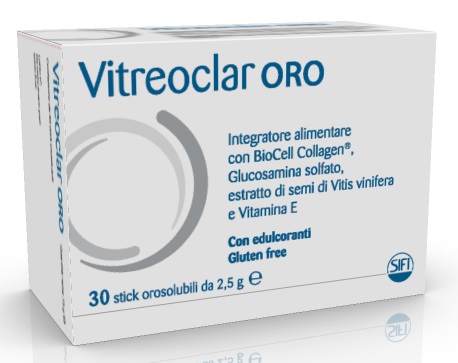 VITREOCLAR ORO 30 BUSTINE OROSOLUBILI DA 2,5 G - FARMAPRIME