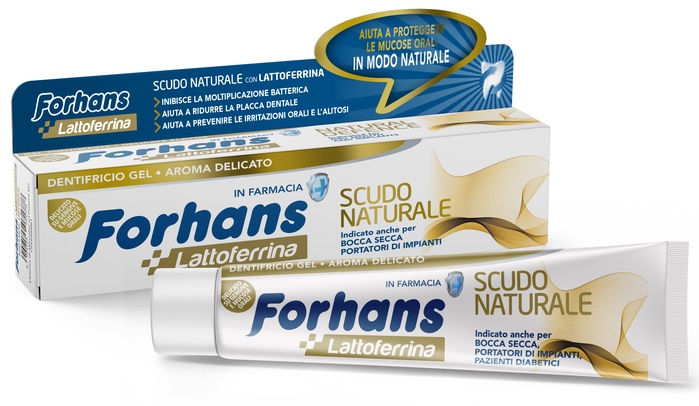 FORHANS DENTIFRICIO SCUDO NATURALE 75 ML - FARMAPRIME