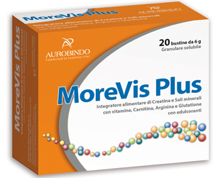 MOREVIS PLUS 20 BUSTINE - FARMAPRIME