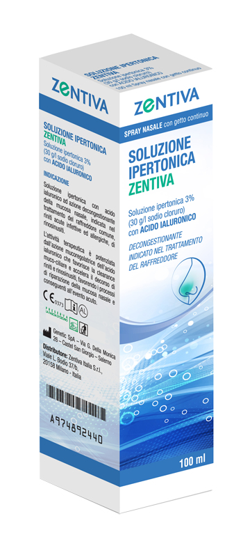 SOLUZIONE IPERTONICA ZENTIVA SPRAY NASALE 100 ML - FARMAPRIME