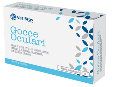 VET BROS SOLUZIONE SALINA STERILE OFTALMICA AD USO VETERINARIO 10 FIALE DA 5 ML - FARMAPRIME