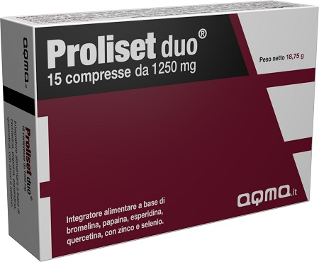 PROLISET DUO 15 COMPRESSE - FARMAPRIME