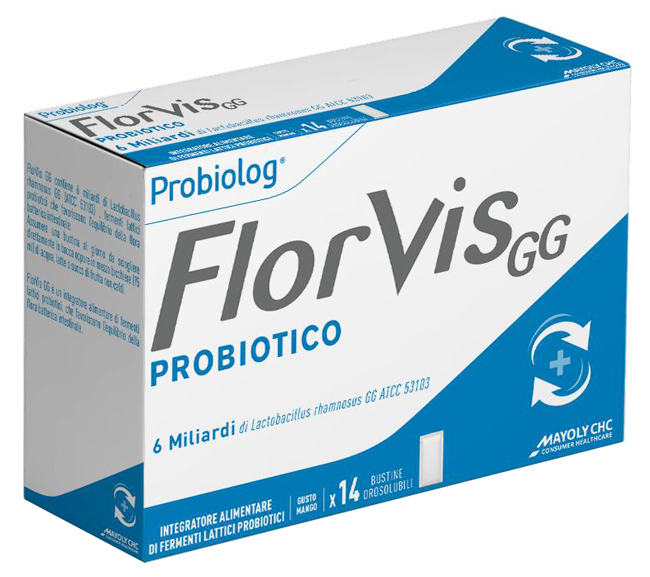 FLORVIS GG 14 BUSTINE OROSOLUBILI GUSTO MANGO - FARMAPRIME