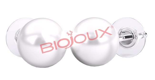 ORECCHINO POST-FORATURA SWAROVSKI WHITE PEARL BJT972 - FARMAPRIME