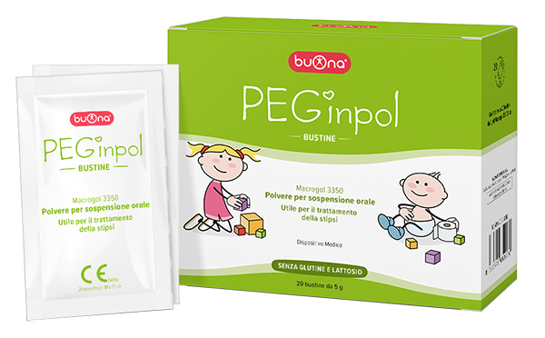 PEGINPOL MACROGOL 3350 SOSPENSIONE ORALE 20 BUSTINE - FARMAPRIME