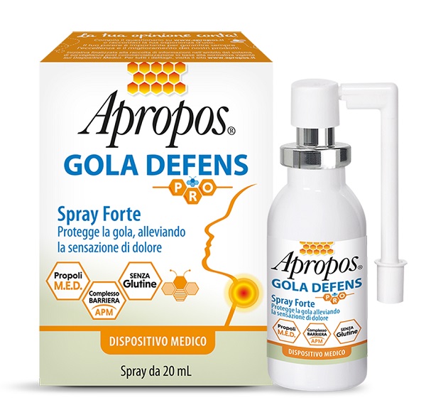 APROPOS GOLA DEFENS PRO SPRAY FORTE 20 ML - FARMAPRIME