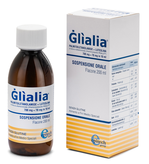 GLIALIA SOSPENSIONE ORALE 700 MG + 70 MG 200 ML - FARMAPRIME