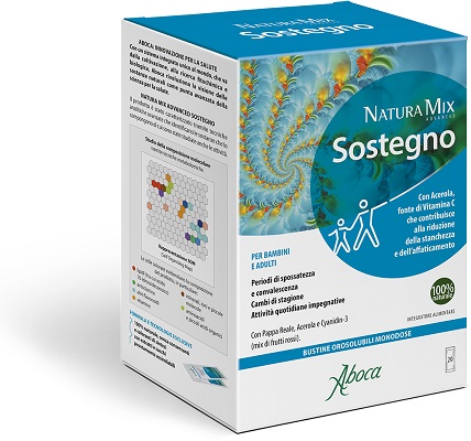 NATURA MIX ADVANCED SOSTEGNO OROSOLUBILE 20 BUSTINE - FARMAPRIME