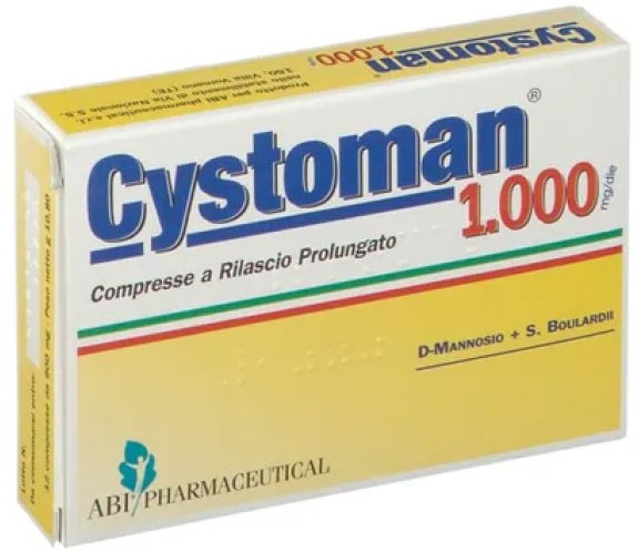 CYSTOMAN 1000 12 COMPRESSE - FARMAPRIME