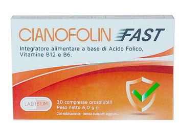 CIANOFOLIN FAST 30 COMPRESSE SUBLINGUALE - FARMAPRIME