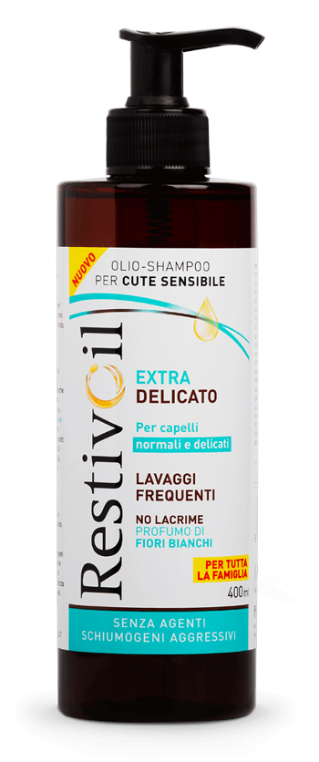 RESTIVOIL EXTRA DELICATO OLIO SHAMPOO PER CUTE SENSIBILE 400 ML - FARMAPRIME