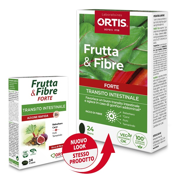 FRUTTA & FIBRE FORTE 24 COMPRESSE - FARMAPRIME