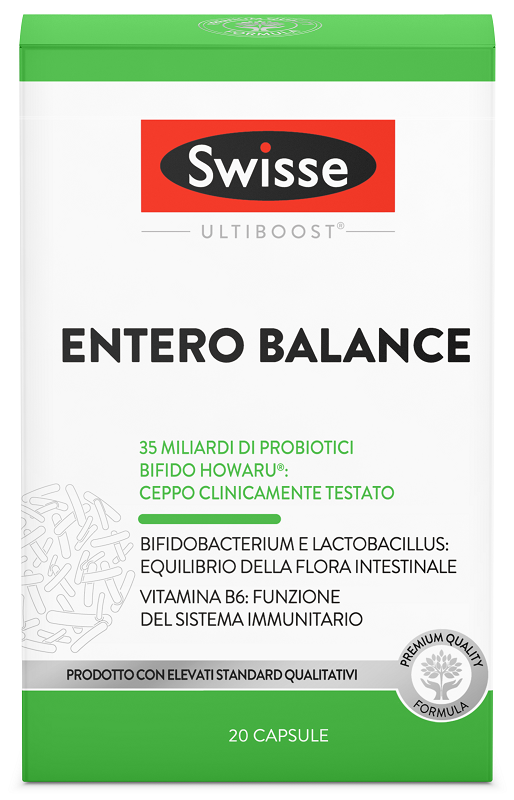 SWISSE ULTIBOOST ENTERO BALANCE 20 CAPSULE - FARMAPRIME