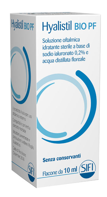GOCCE OCULARI HA 0,2% E ACQUE DISTILLATE HYALISTIL BIO PF FRUTTI ROSSI 10 ML - FARMAPRIME
