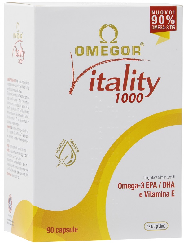 OMEGOR VITALITY 1000 90 CAPSULE - FARMAPRIME