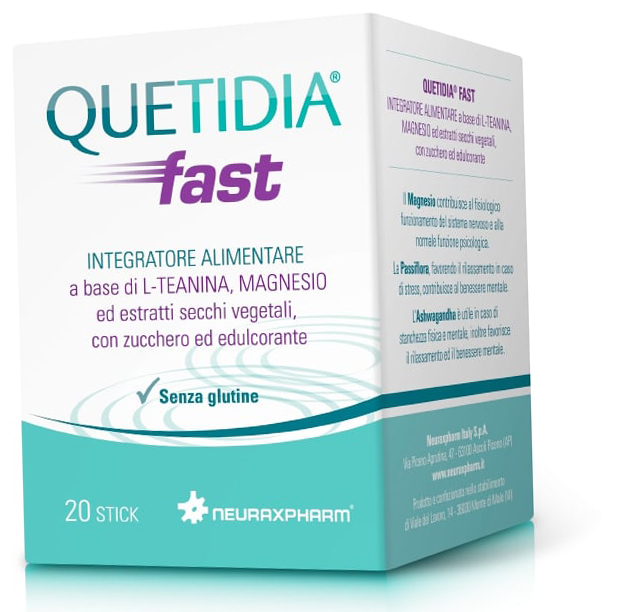 QUETIDIA FAST 20 STICK - FARMAPRIME