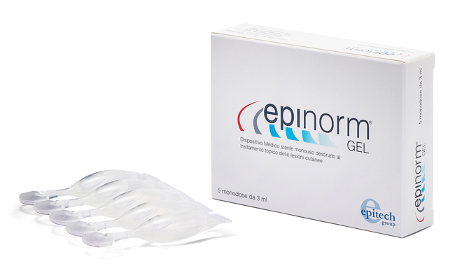 EPINORM GEL TRATTAMENTO LESIONI CUTANEE DA EPISIOTOMIA 5 MONODOSE 3 ML - FARMAPRIME