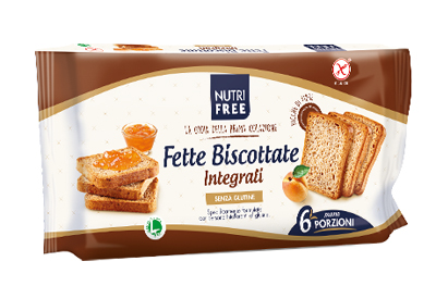 NUTRIFREE FETTE BISCOTTATE INTEGRALI 225 G - FARMAPRIME