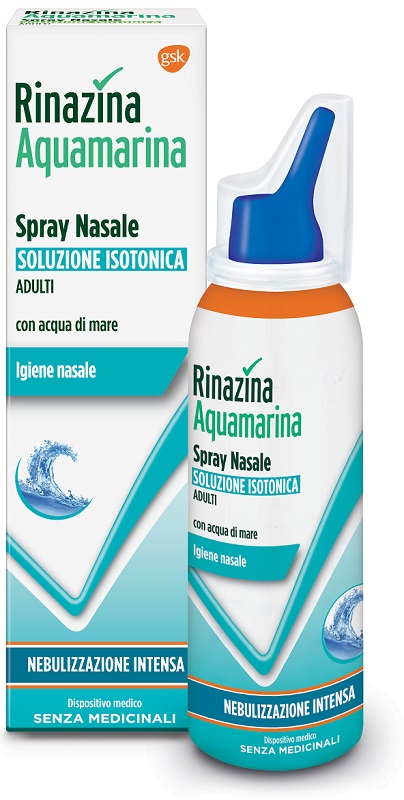 RINAZINA AQUAMARINA ISOTONICA SPRAY NEBULIZZAZIONE INTENSA 100 ML - FARMAPRIME