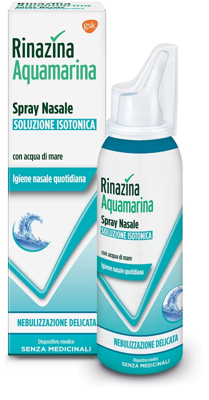 RINAZINA AQUAMARINA ISOTONICA SPRAY NEBULIZZAZIONE DELICATA 100 ML - FARMAPRIME
