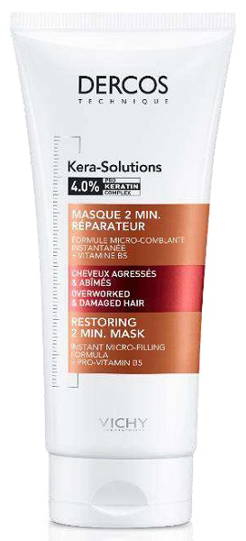 DERCOS TECHNIQUE KERASOL MASCHERA RIPARATRICE 2 MIN 200 ML - FARMAPRIME
