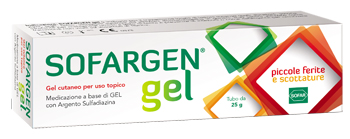 MEDICAZIONE IN GEL SOFARGEN TUBO 25 G - FARMAPRIME