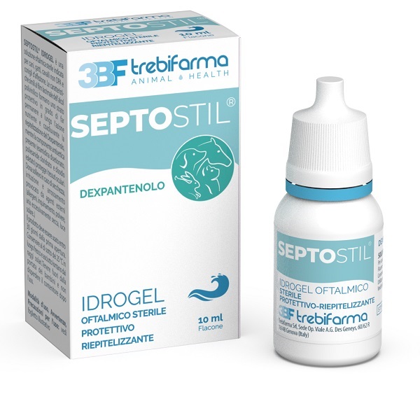 SEPTOSTIL SOLUZIONE OFTALMICA IDRATANTE EPITELIO PROTETTIVA LENITIVA LUBRIFICANTE PER CANI E GATTI 10 ML - FARMAPRIME