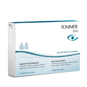 TONIMER EYES SALVIETTINE OFTALMICHE 16 PEZZI - FARMAPRIME