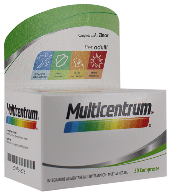 MULTICENTRUM ADULTI 30 COMPRESSE - FARMAPRIME