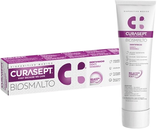CURASEPT BIOSMALTO DENTIFRICIO DENTI SENSIBILI 75 ML - FARMAPRIME