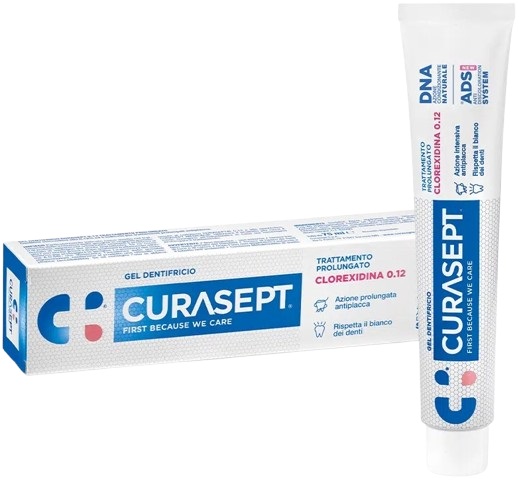 CURASEPT DENTIFRICIO 0,12 75 ML ADS+DNA - FARMAPRIME