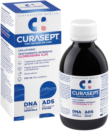 CURASEPT COLLUTORIO 0,20 ADS + DNA 200 ML - FARMAPRIME
