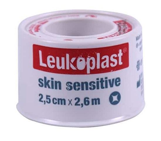 LEUKOPLAST SKIN SENSITIVE CEROTTO SU ROCCHETTO CON MASSA ADESIVA IN SILICONE M2,6 X 2,5CM 1 PEZZO - FARMAPRIME