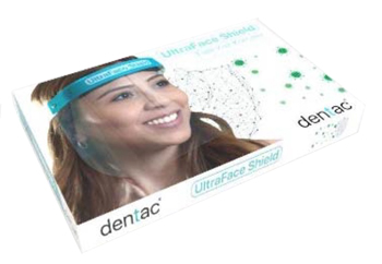 ULTRAFACE SHIELD VISIERA PROTETTIVA IN PVC CON FASCIA ELASTICA 2 PEZZI - FARMAPRIME