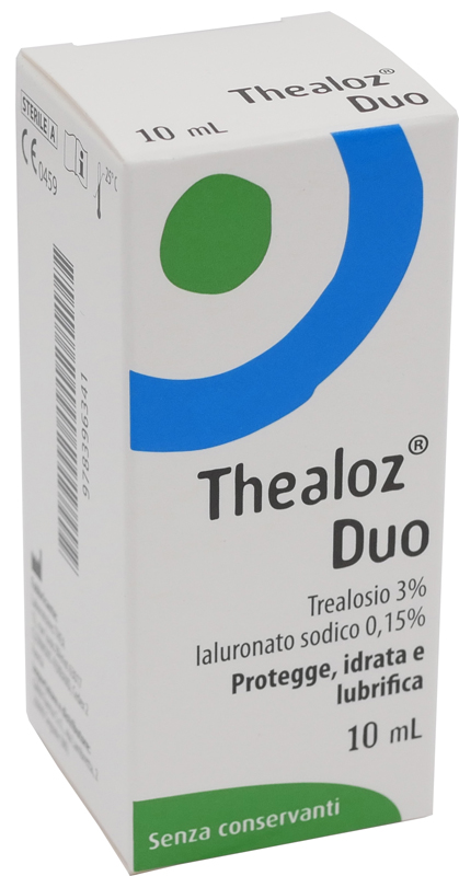 SOLUZIONE OCULARE THEALOZ DUO 10 ML - FARMAPRIME