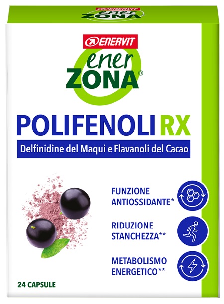 ENERZONA POLIFENOLI RX 24 CAPSULE - FARMAPRIME
