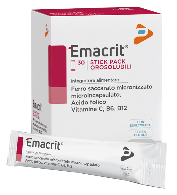 EMACRIT OROSOLUBILE 30 STICK PACK - FARMAPRIME