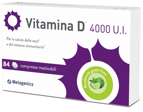 VITAMINA D 4000UI 84 COMPRESSE - FARMAPRIME