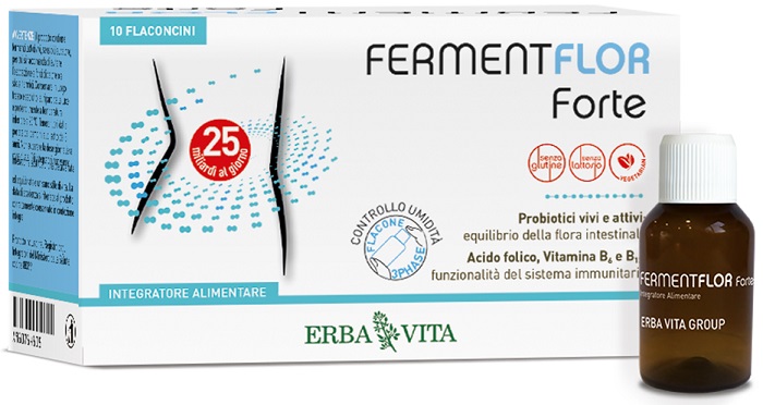 FERMENTFLOR FORTE 10 FLACONCINI - FARMAPRIME