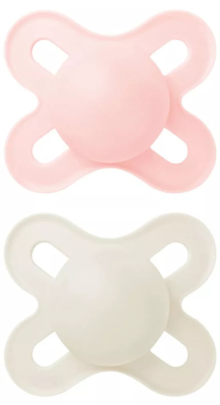 MAM SUCCHIETTO ORIGINAL START 0-2 MESI SILICONE FEMMINA 2 PEZZI - FARMAPRIME