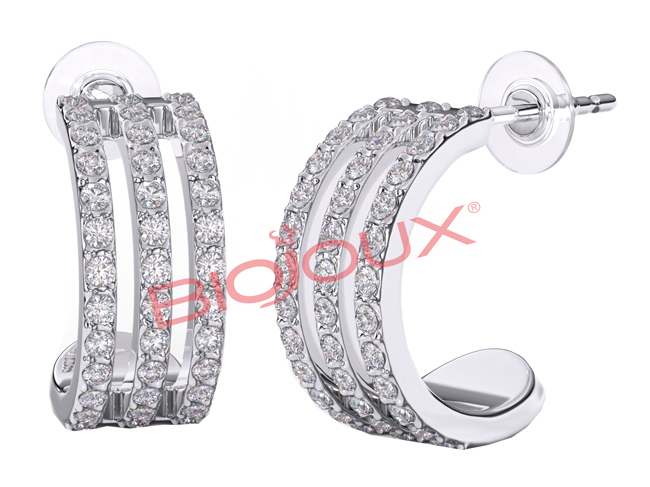 ORECCHINI MIAMI HOOP 15 MM - FARMAPRIME