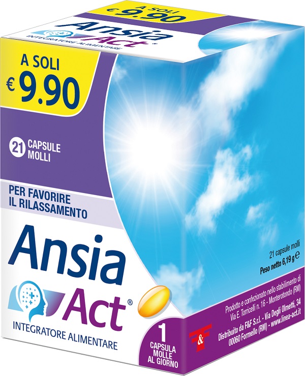 ANSIA ACT 21 CAPSULE MOLLI - FARMAPRIME
