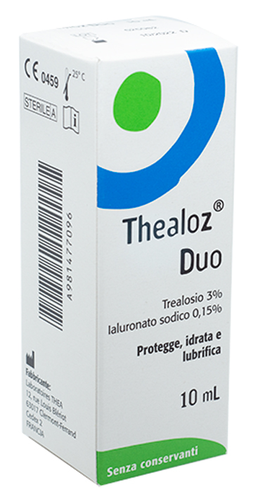 SOLUZIONE OCULARE THEALOZ DUO 10 ML - FARMAPRIME