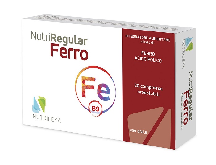 NUTRIREGULAR FERRO 30 COMPRESSE OROSOLUBILI - FARMAPRIME