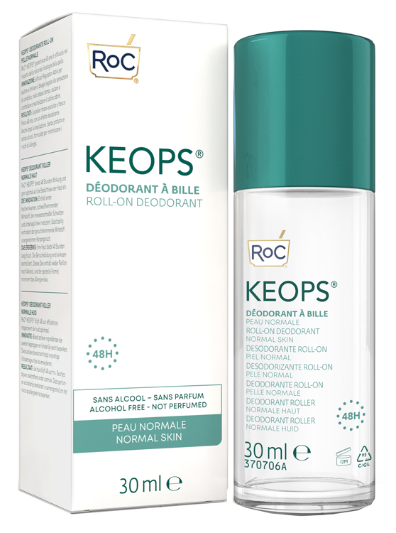 ROC KEOPS DEODORANTE ROLL-ON 48H 30 ML - FARMAPRIME