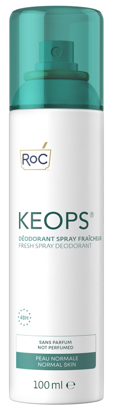 ROC KEOPS DEODORANTE SPRAY FRESCO 48H 100 ML - FARMAPRIME